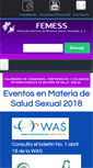 Mobile Screenshot of femess.org.mx